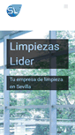 Mobile Screenshot of limpiezasevillalider.com